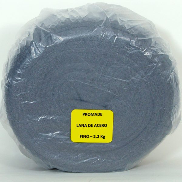 Lana de acero 2,2 kg fino