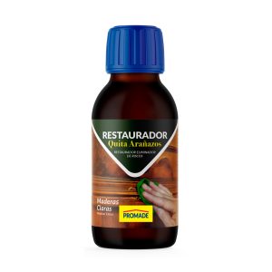 Restaurador quita arañazos madera claras 125 ml