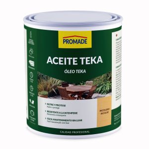 Aceite teka incoloro 375 ml