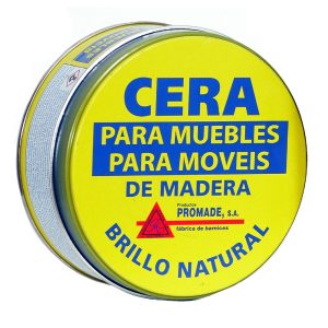 Cera para muebles transparente