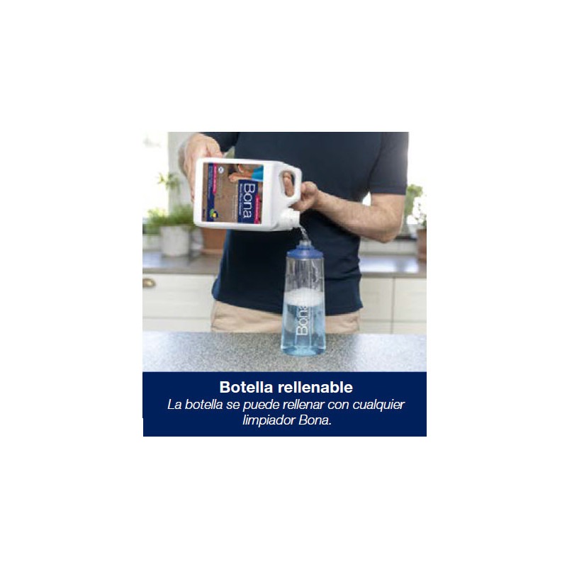 Botella de Limpiador de Suelos de Madera Bona 1